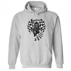 Racing Grim Repear Unisex Classic Kids and Adults Pullover Hoodie									 									 																	 									 									